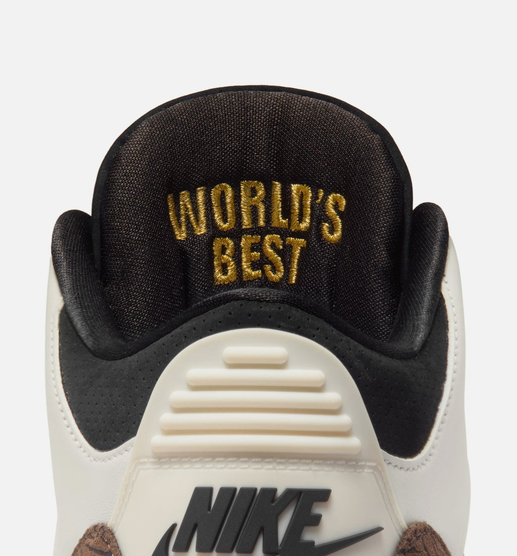 Air Jordan 3 Retro Sail and University Red – Men's Lifestyle Shoe in Sail/Black/University Red/Pale Ivory