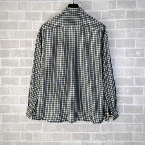 Acne Studios Oversized Check Long‑Sleeve Shirt