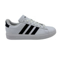 Adidas Grand Court 2.0 Cloud White Black Womens Athletic Sneaker (GW9214)