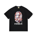 BAPE Plaid Graphic Short-Sleeve T-Shirt